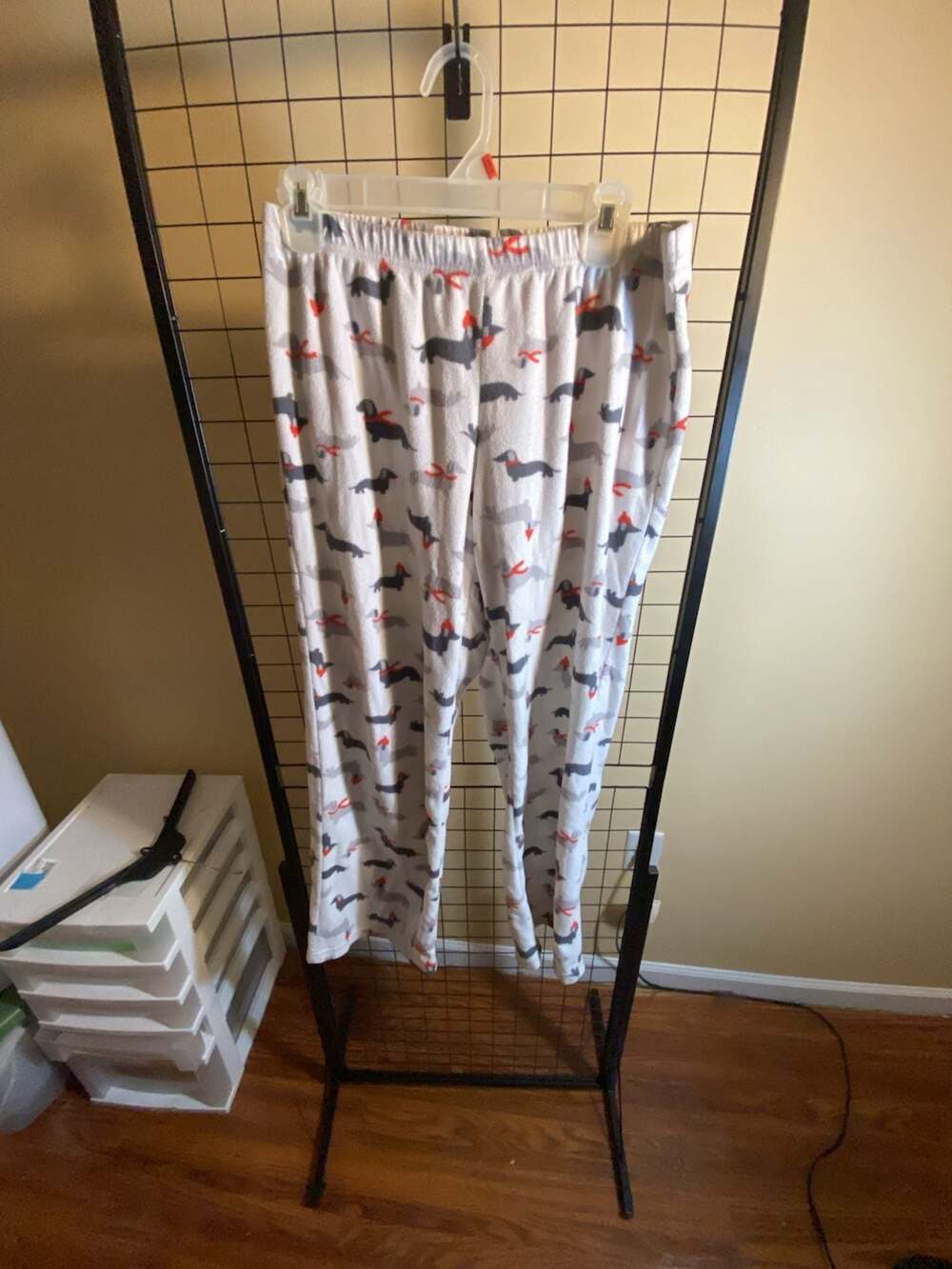 Sonoma Lifestyle Women's Dachshund Dog Print Fleece Pajama Pants